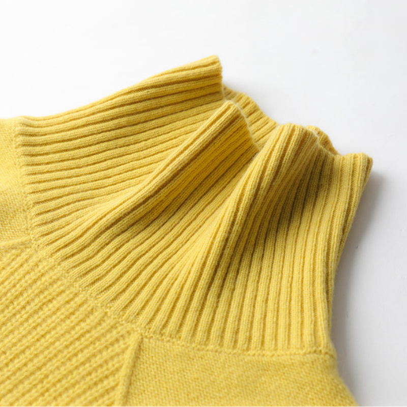 Luxe Dames Coltrui – Zacht, Warm en Elegant met Hoge Kraag