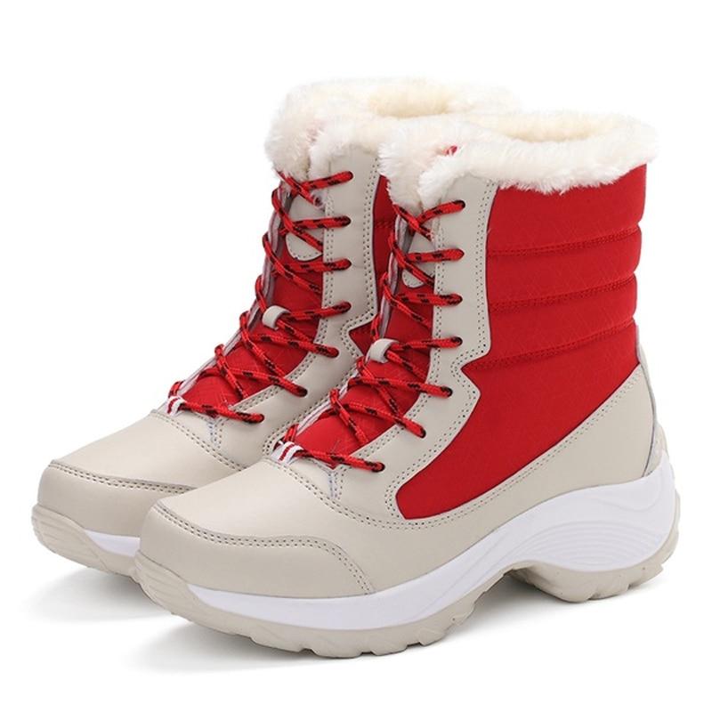 Warme Dames Winterboots met Voering – Comfortabele Gripzool