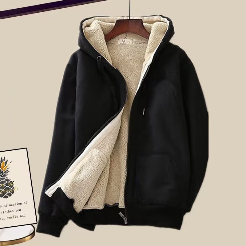 Fluweel Gevoerde Loungewear Set voor Vrouwen - Luxe en Comfort