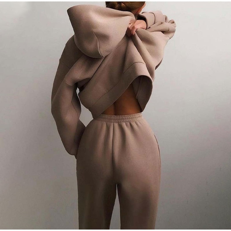Dames Comfortabele Oversized Lounge Jogging Set