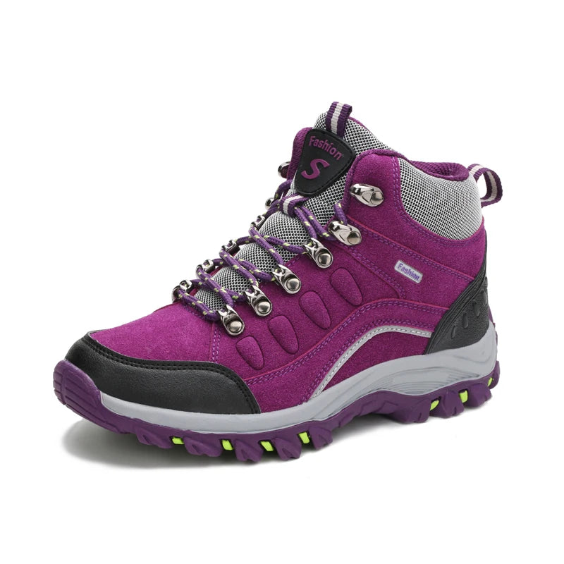 Dames Outdoor Wandelschoenen – Trekking & Hiking Schoenen met Grip en Comfort