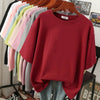 Oversized T-Shirt van Zachte Ademende Katoenmengsel