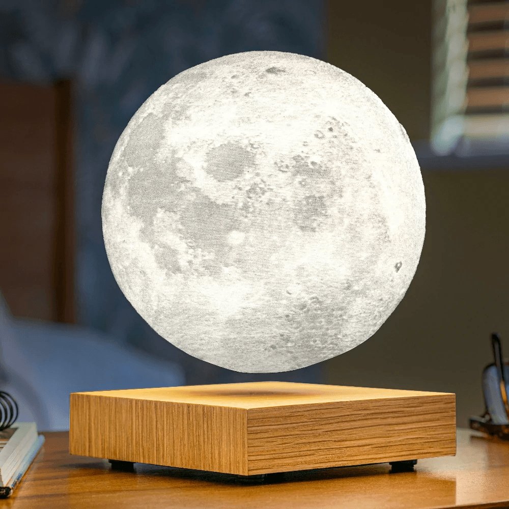 Zwevende 3D Maanlamp met Magnetische Technologie