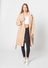 Trenchcoat in Perzikkleur - Laatste Kans!-mezamstore.nl