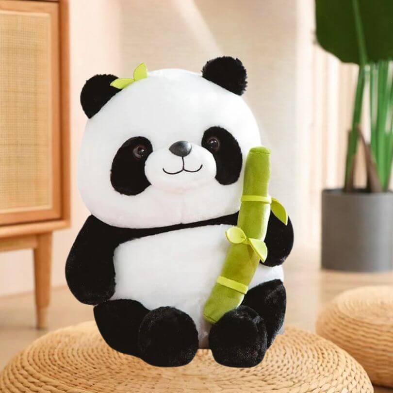 Kussenvriend Panda Plüschtier - Superzacht en Veilig-mezamstore.nl