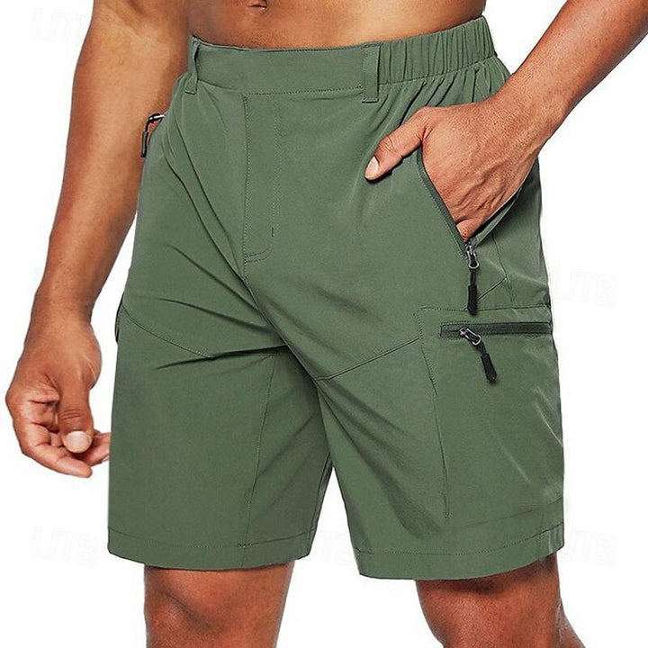 Ademende lichtgewicht zomerbroek voor heren met elastische tailleband
