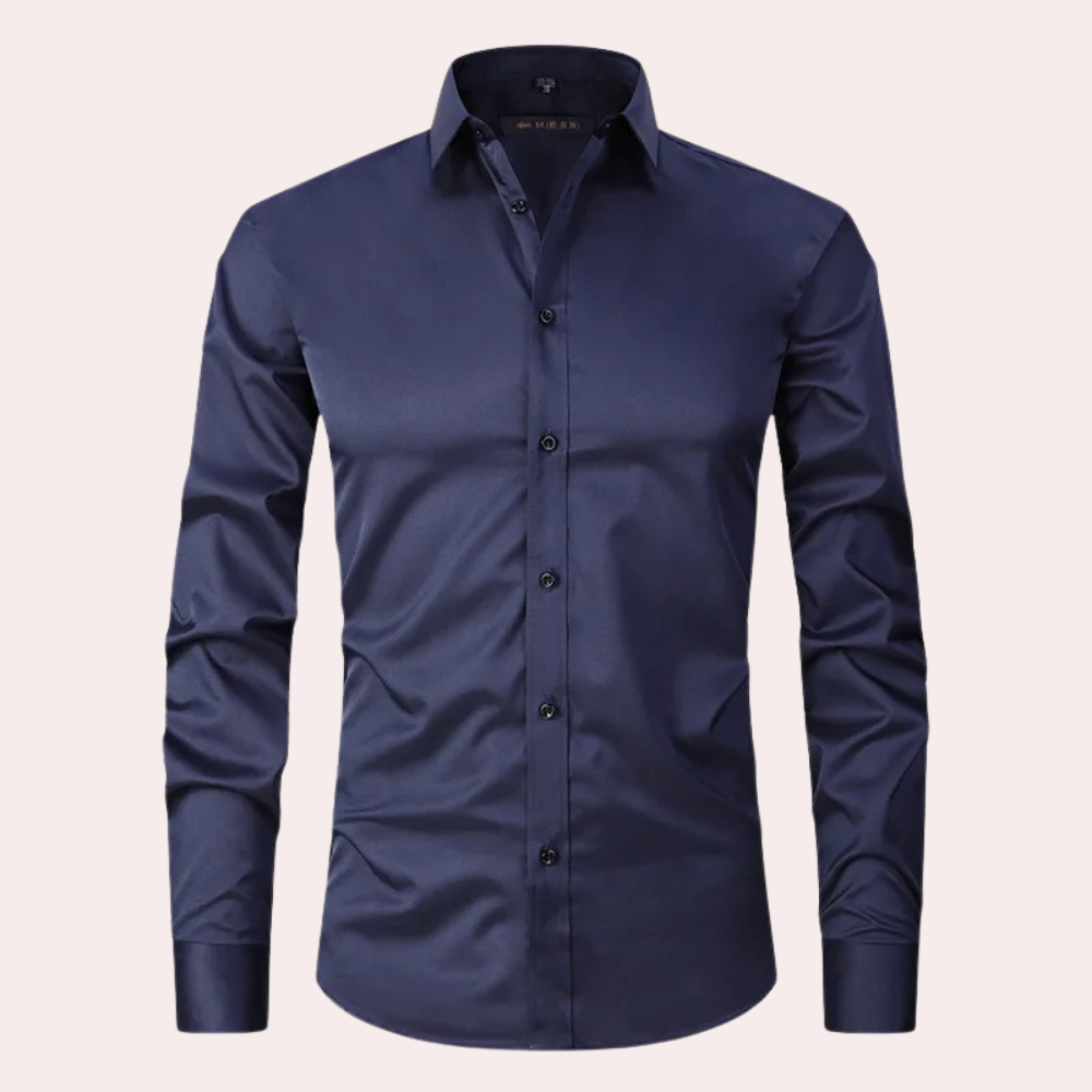 Klassiek Stretch Herenoverhemd - Comfort en Stijl