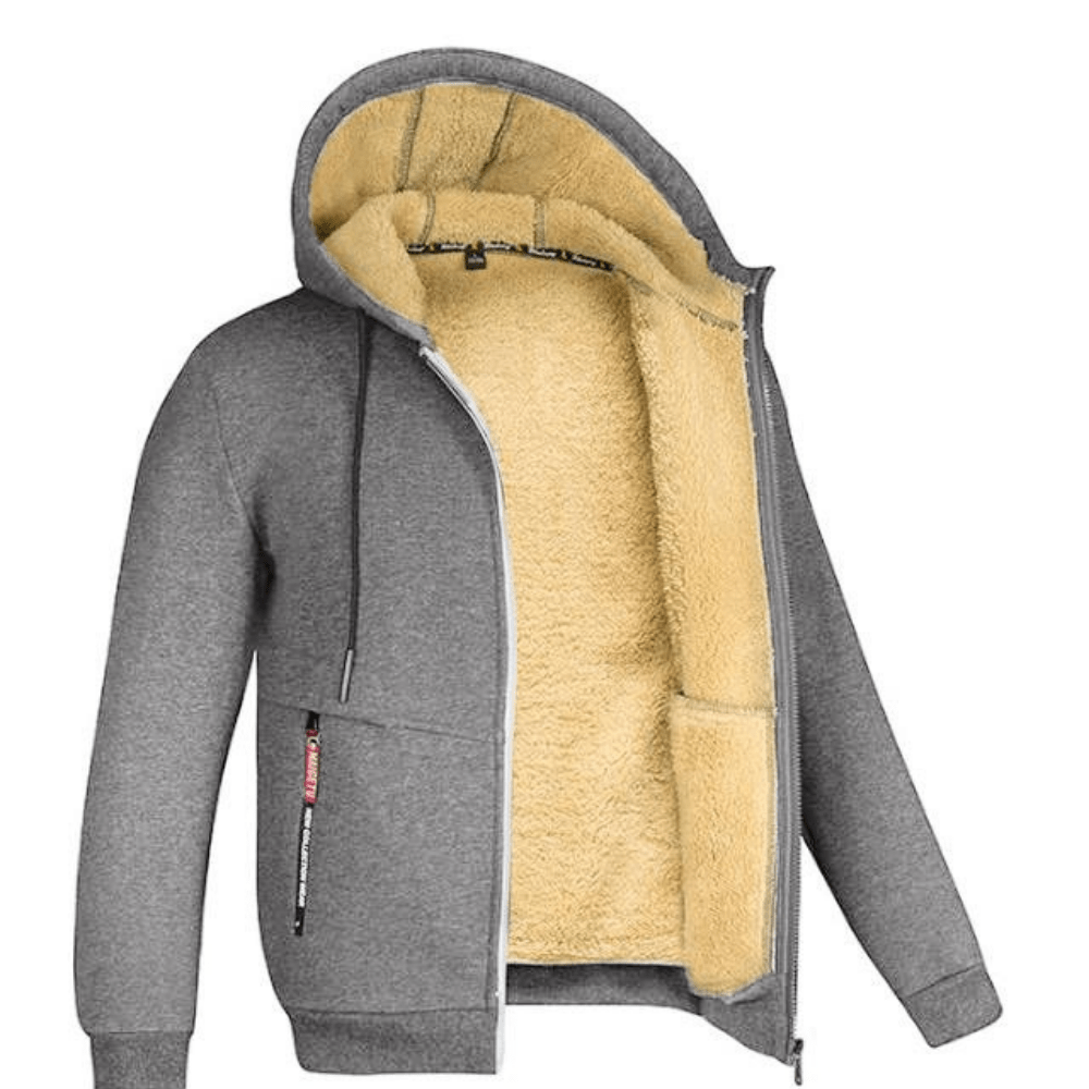 Warme Hoodie met Zacht Fleece en Comfortabele Pasvorm