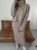 Rollneck Trui en Jurk Set voor Veelzijdige Looks