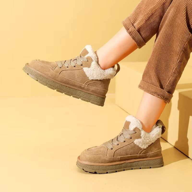 Warm gevoerde winter sneakers voor stijl en comfort