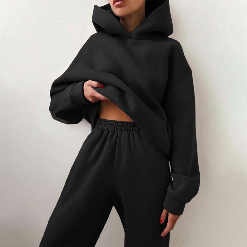 Dames Comfortabele Oversized Lounge Jogging Set