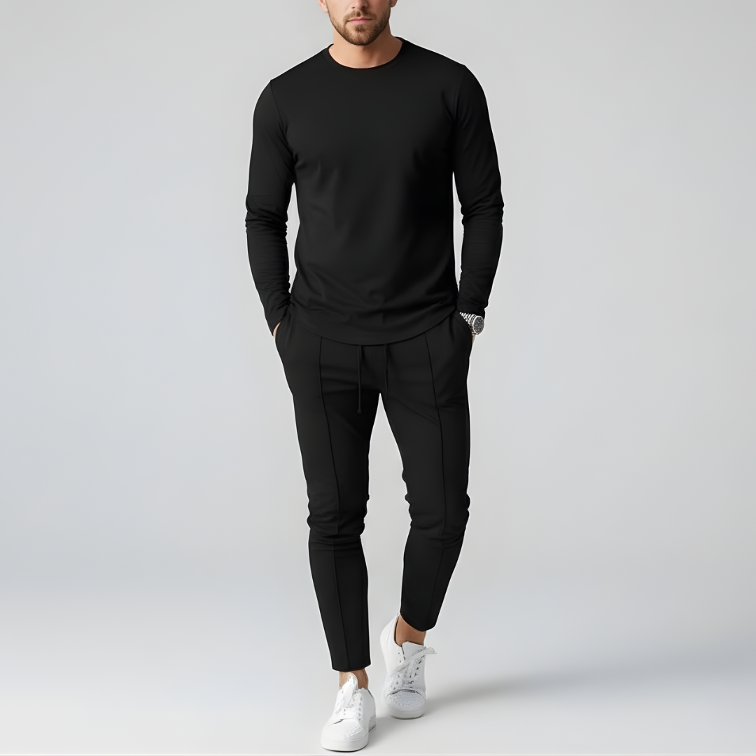 Heren Sweater en Broek Set Casual Comfort Outfit