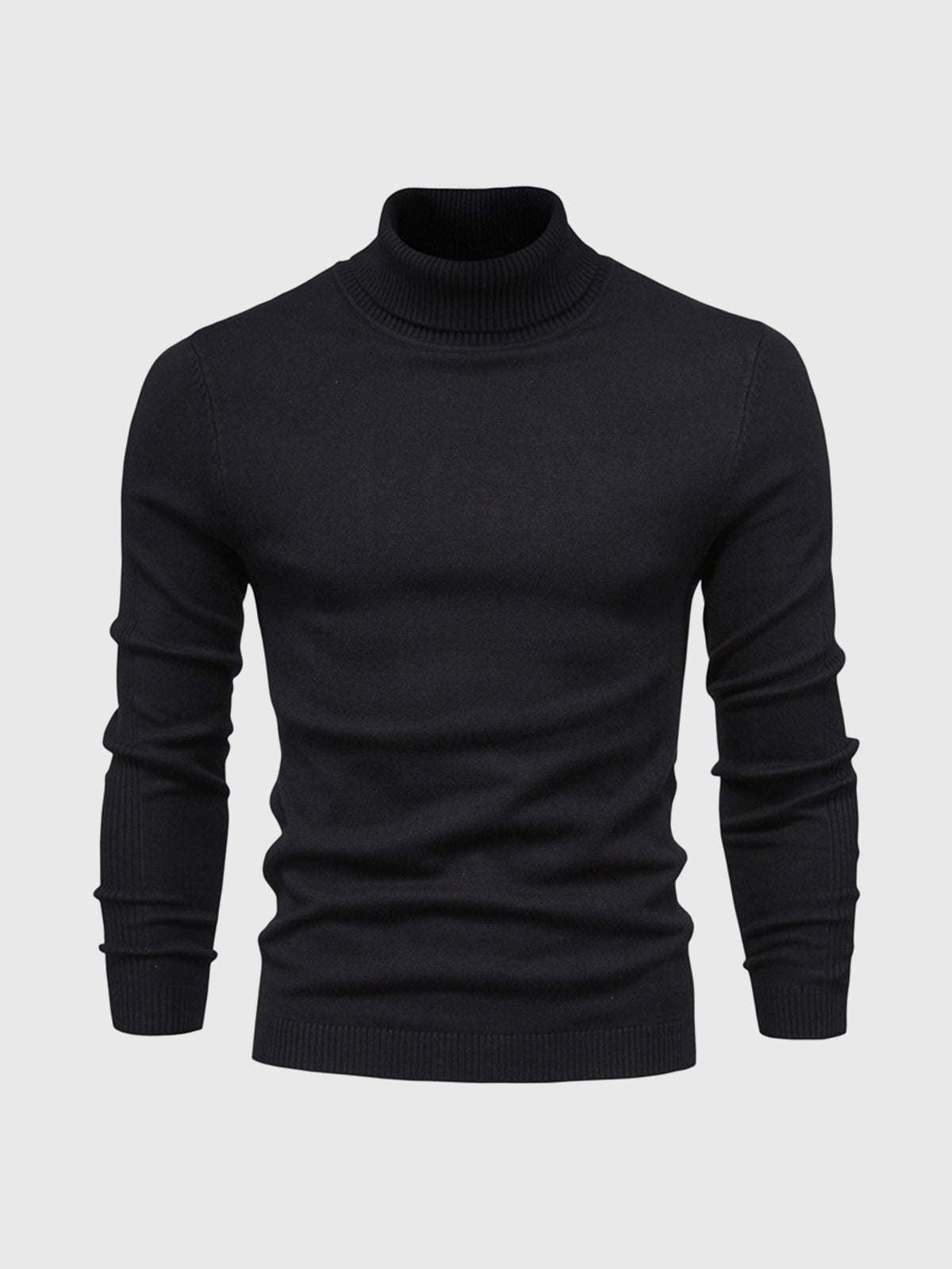 Heren Coltrui – Slim Fit Gebreide Wintertrui