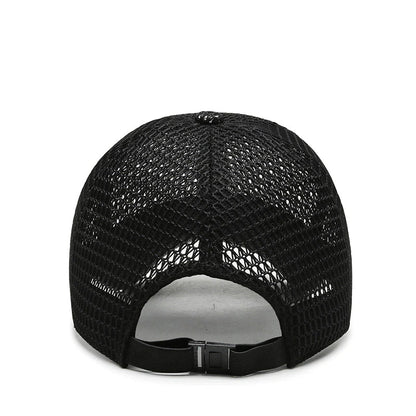 Ademende Zomerpet | Verstelbare Snapback voor Outdooractiviteiten