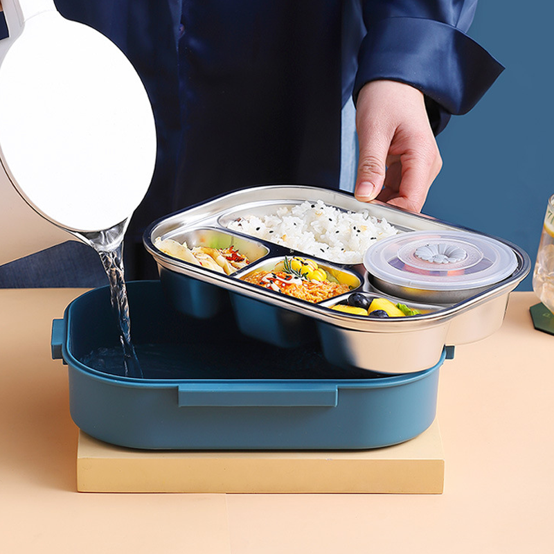 Thermische RVS Lunchbox – Warmhoudend & Lekdicht