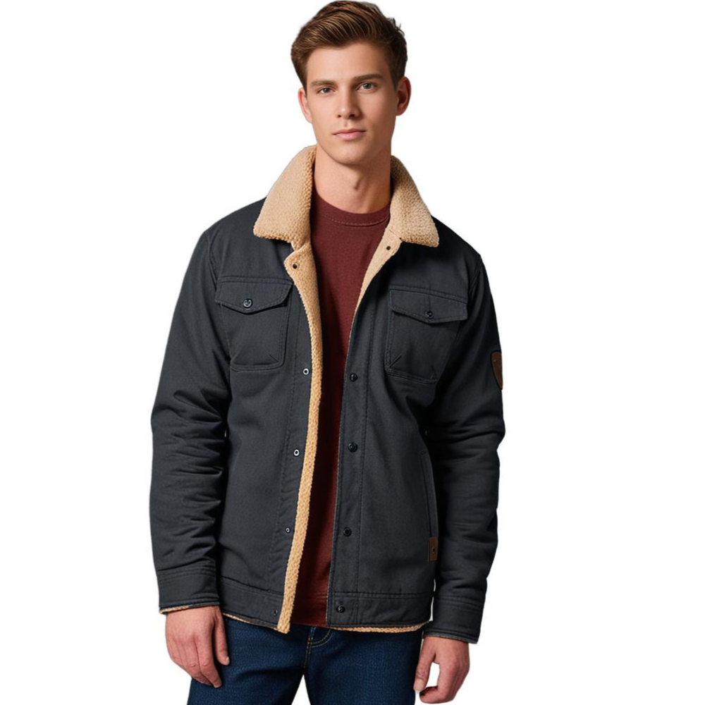 Vintage Bomberjack Heren - Iconische Stijl en Winterwarmte