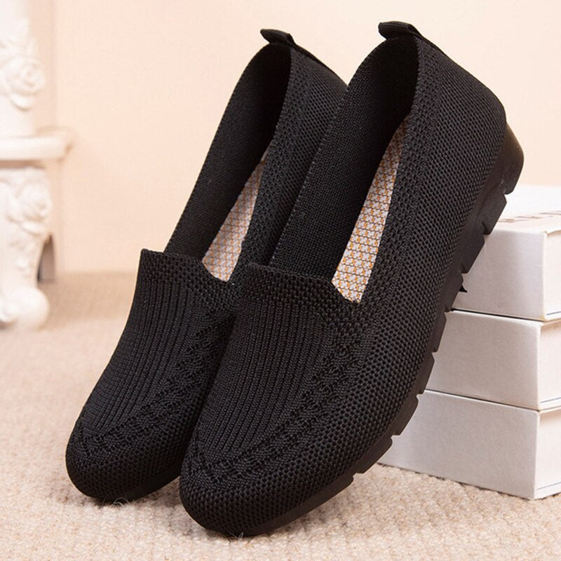 Dames Lichtgewicht Comfort Loafers – Flexibel & Ademend Design