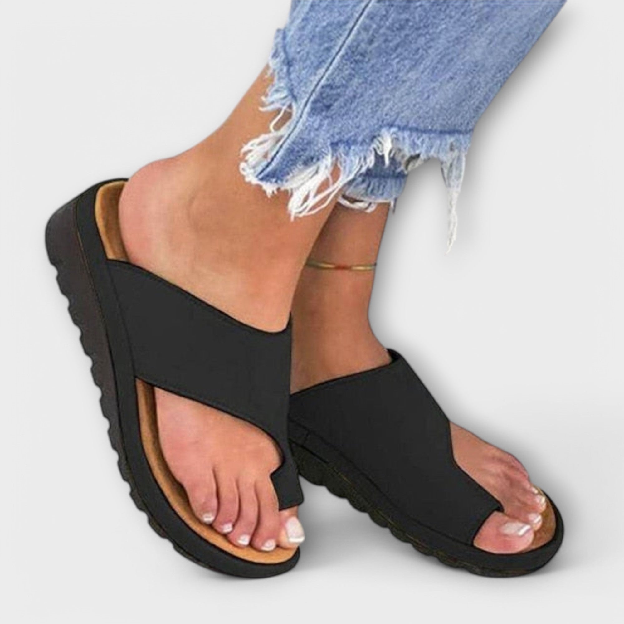 Comfortabele Orthopedische Sandalen voor Dames met Verstelbare Straps en Ademend Materiaal