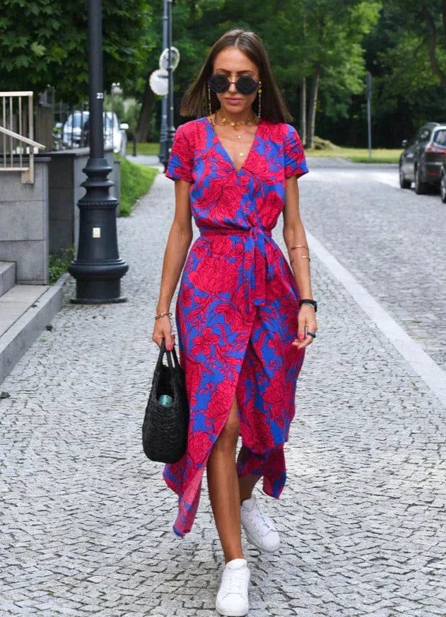 Zomerjurk Luchtig Comfortabele Pasvorm Dames Casual Elegant