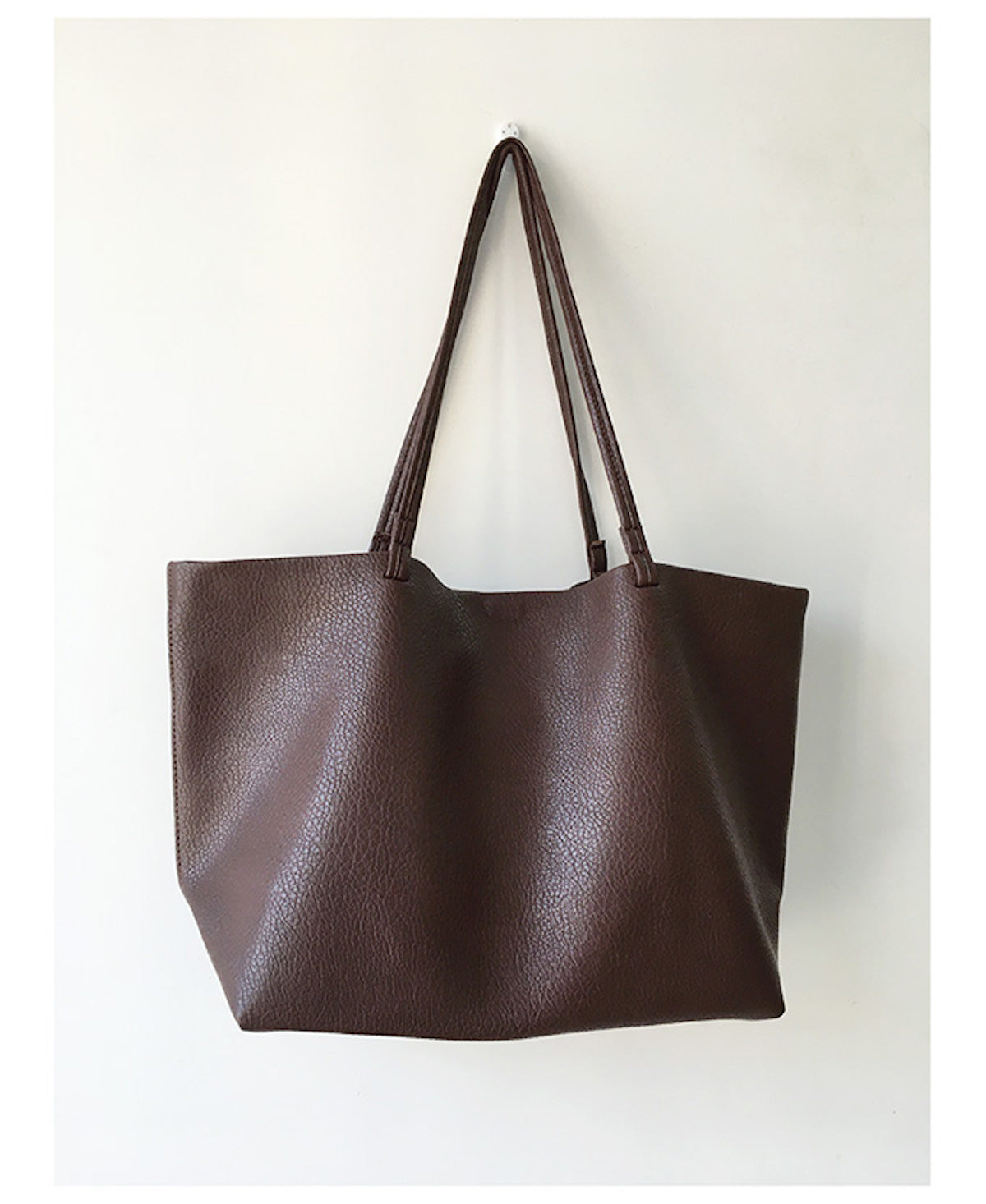 Minimalistische Tote Bag voor Dames – Ruime Schoudertas voor Dagelijks Gebruik