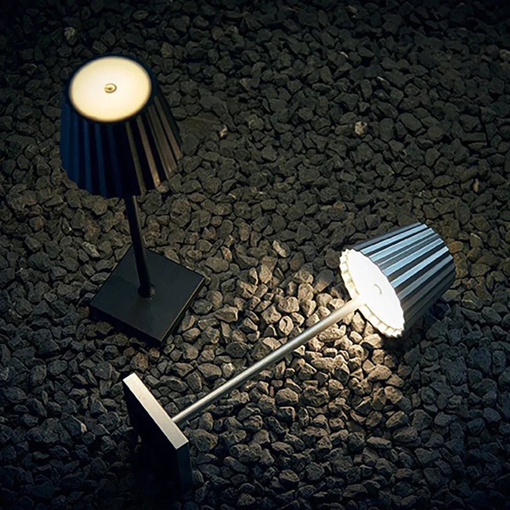 Draadloze Tafellamp met Warm Licht en Oplaadbare Accu
