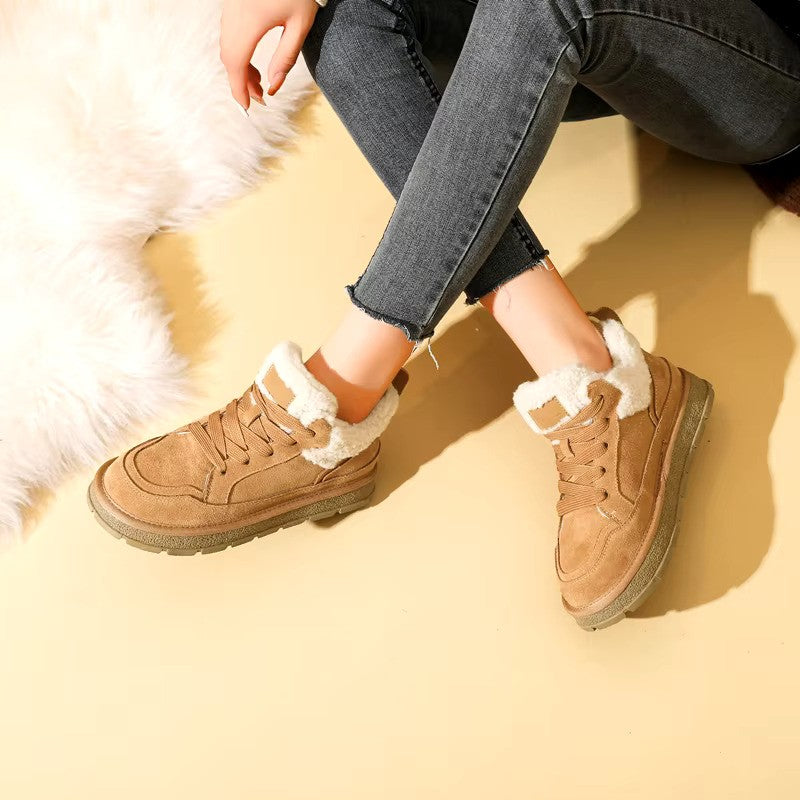 Warm gevoerde winter sneakers voor stijl en comfort