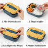 Thermische RVS Lunchbox – Warmhoudend & Lekdicht