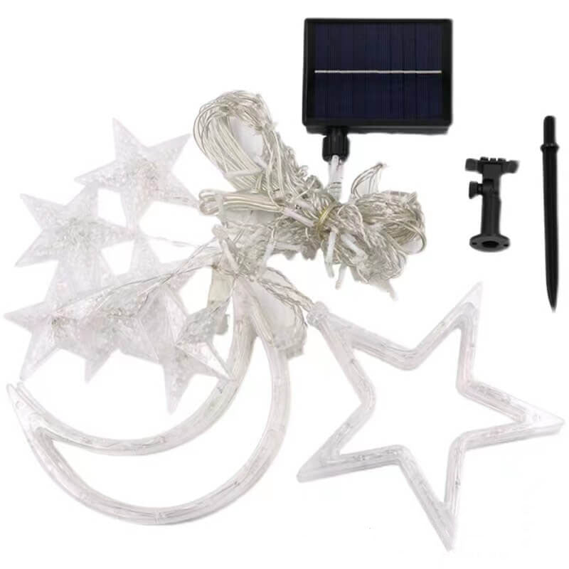 Maan & Sterren LED Lichtslinger – Buitenverlichting met Warm Licht