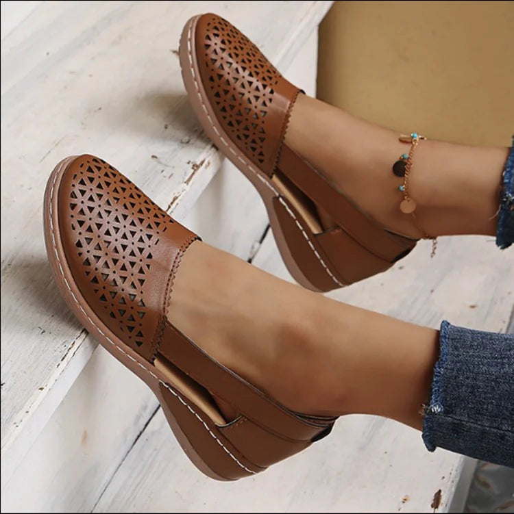 ComfortEase - Ergonomische Slingback Loafers