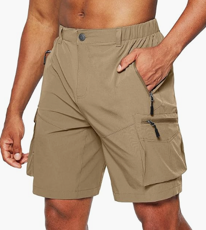 Ademende lichtgewicht zomerbroek voor heren met elastische tailleband