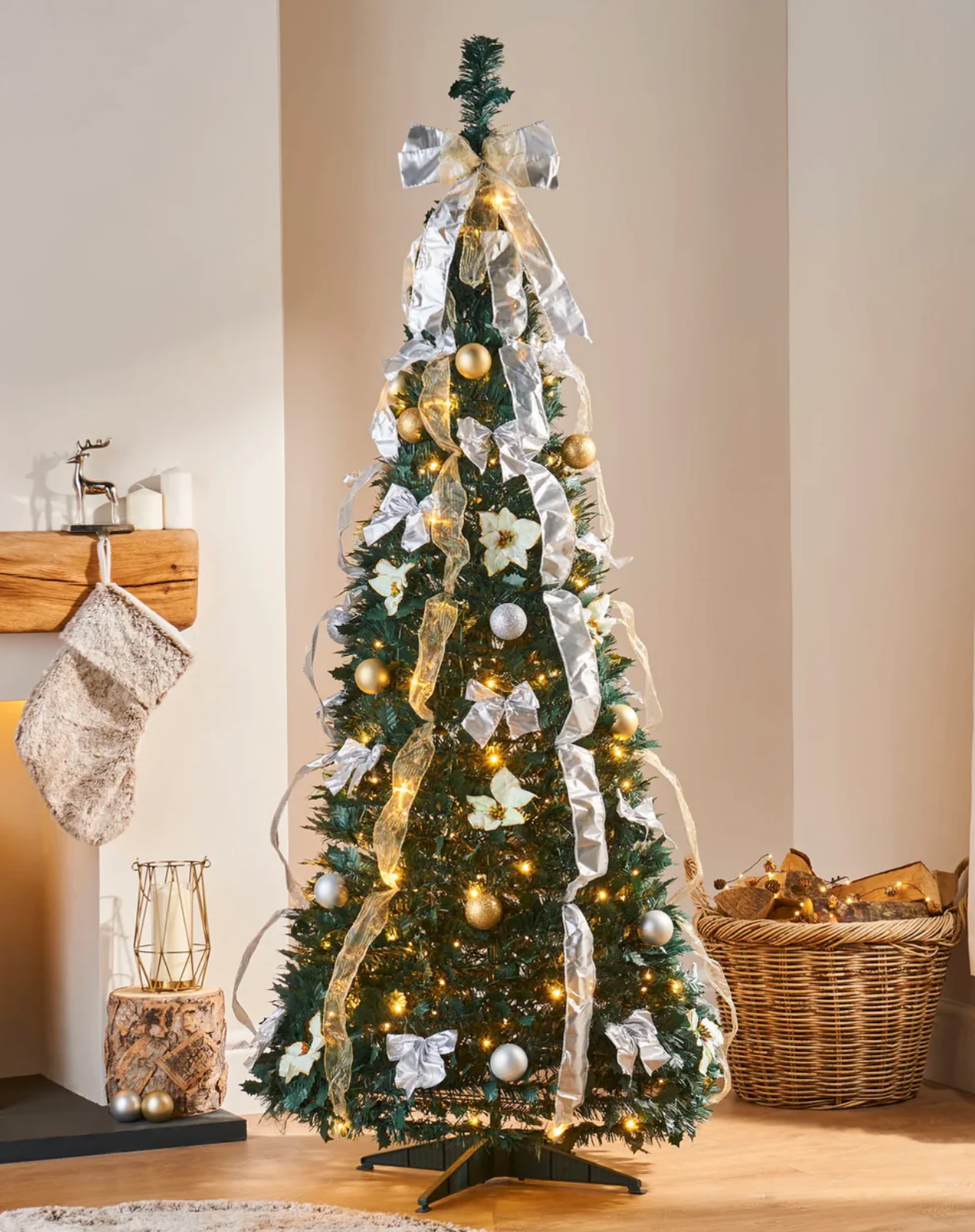 EasyGlow – Magische Slimme Kerstboom met Handige Bediening-mezamstore.nl