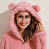 SnugglePaws - Superzachte Fleece Onesie met Berenoortjes-mezamstore.nl
