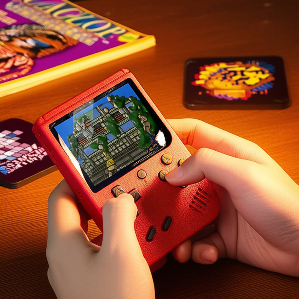 400-in-1 Retro Spelconsole met Klassieke Games