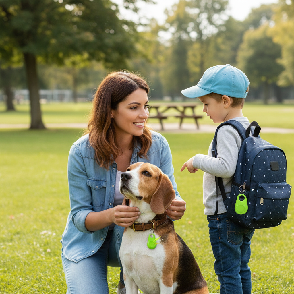 GPS Tracker met Live Tracking voor Kinderen, Huisdieren en Waardevolle Spullen