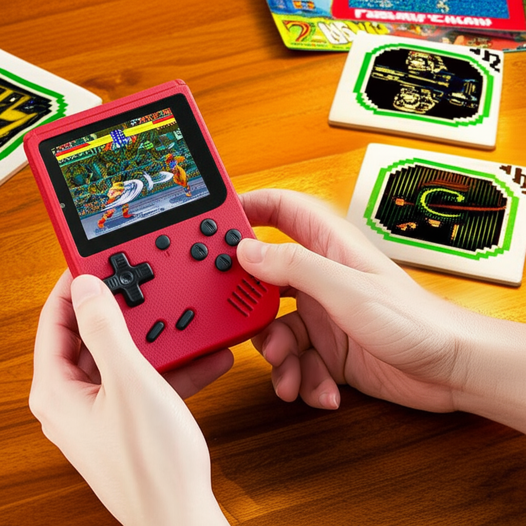 400-in-1 Retro Spelconsole met Klassieke Games